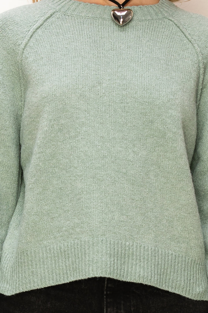 Raglan Sleeve Sweater