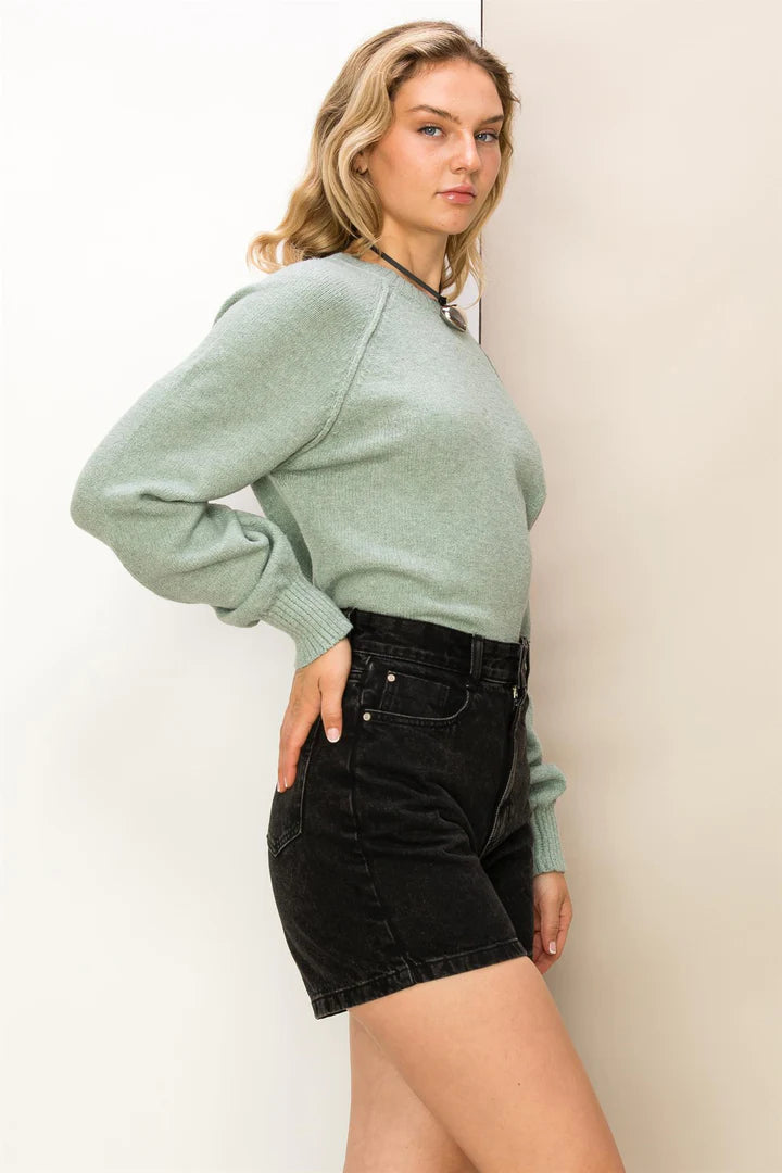 Raglan Sleeve Sweater